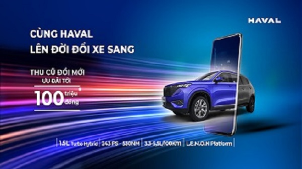 CÙNG HAVAL LÊN ĐỜI ĐỔI XE SANG